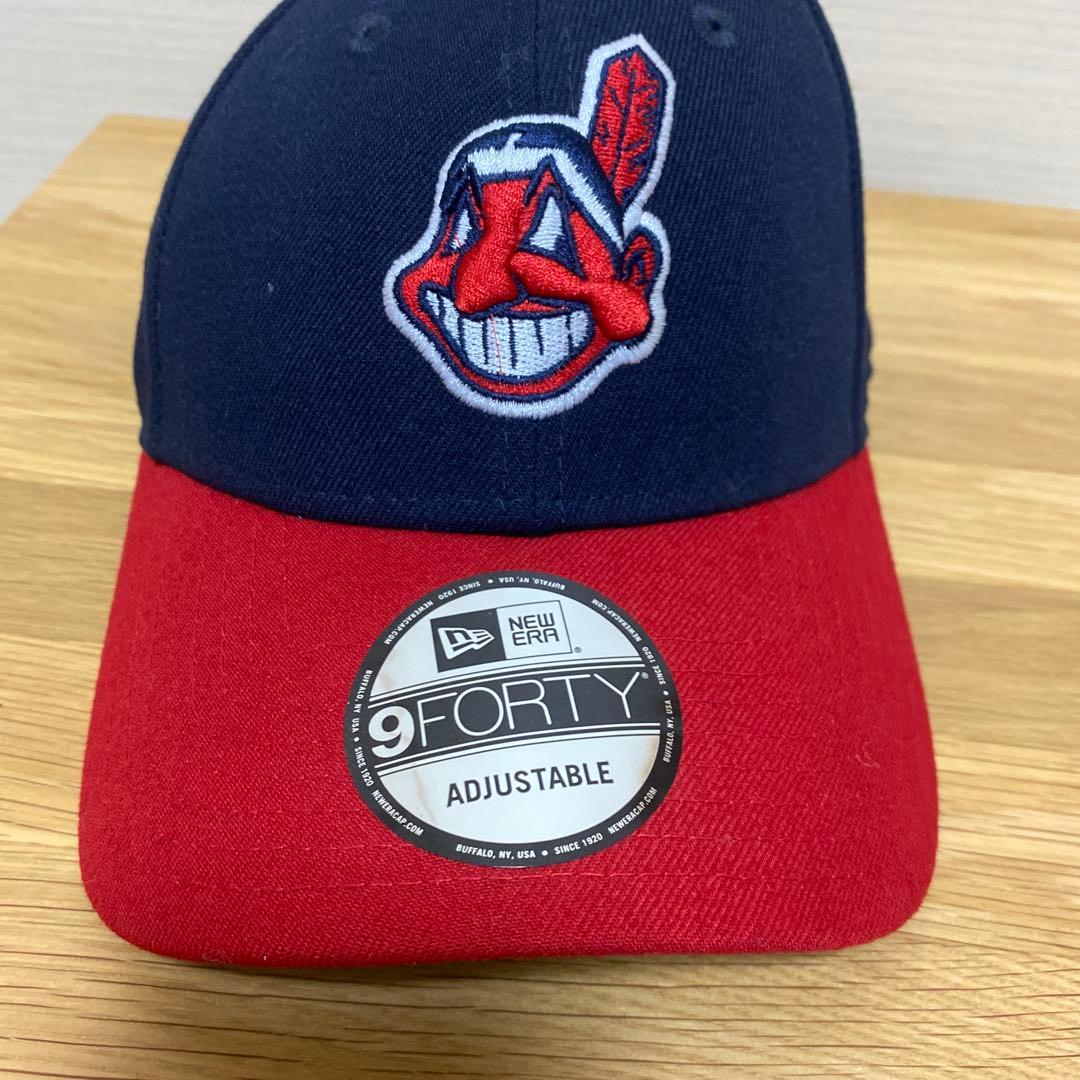NEW ERA インディアンズ キャップ 9FORTY