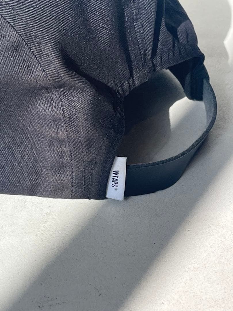 【新品未使用】WTAPS 黒 ロゴ入り キャップ　T-5シリーズ