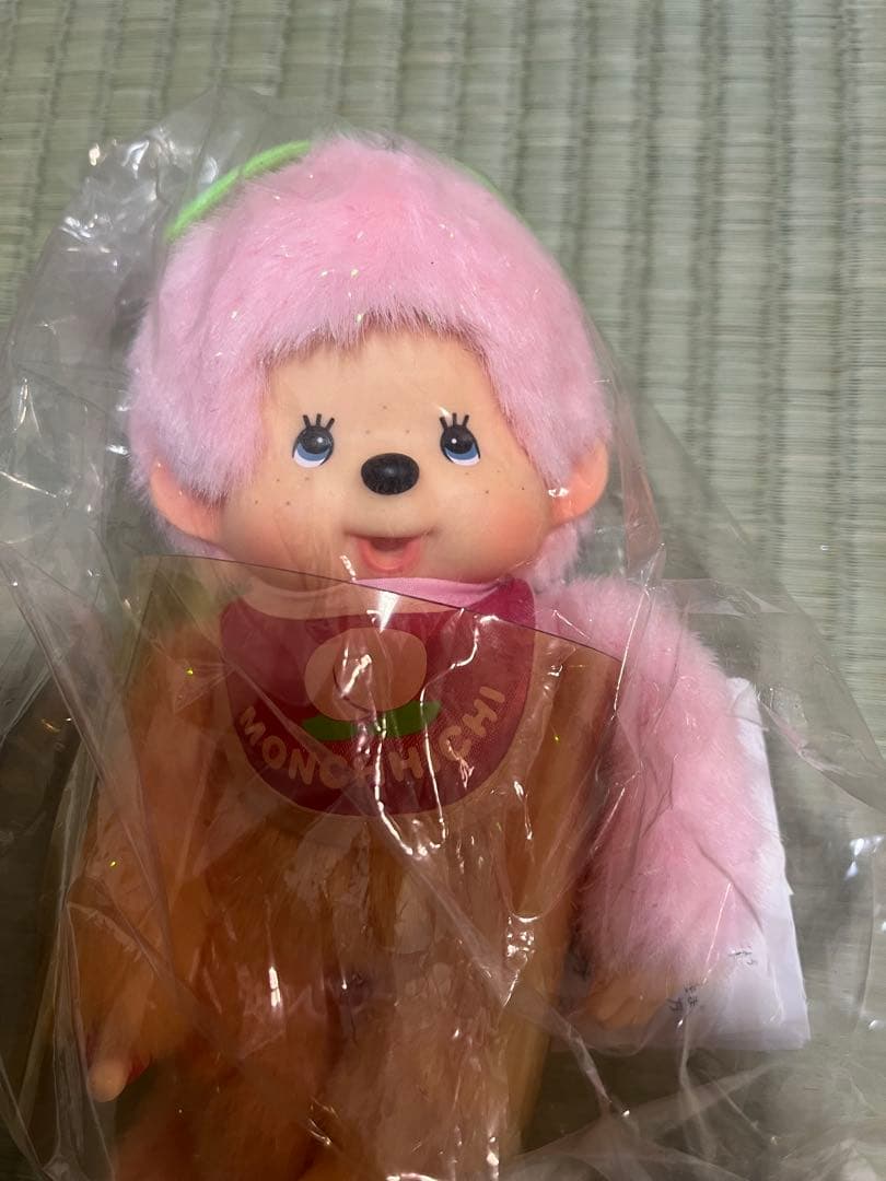ピンクモンチッチ 桃ロゴ 山梨限定 新品 ぬいぐるみ