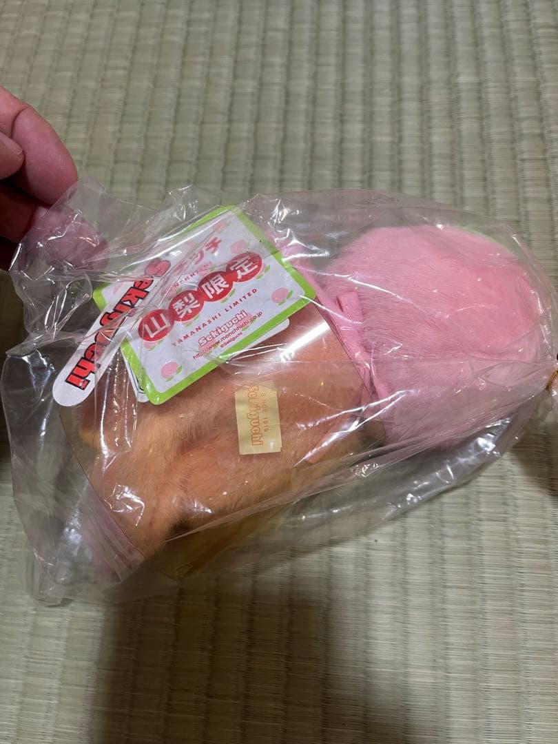 ピンクモンチッチ 桃ロゴ 山梨限定 新品 ぬいぐるみ