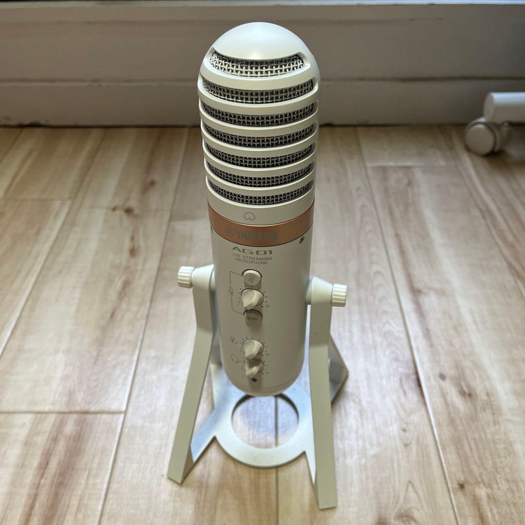 YAMAHA AG01 ミキサー内蔵コンデンサーマイク