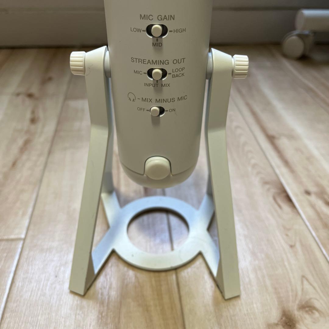 YAMAHA AG01 ミキサー内蔵コンデンサーマイク