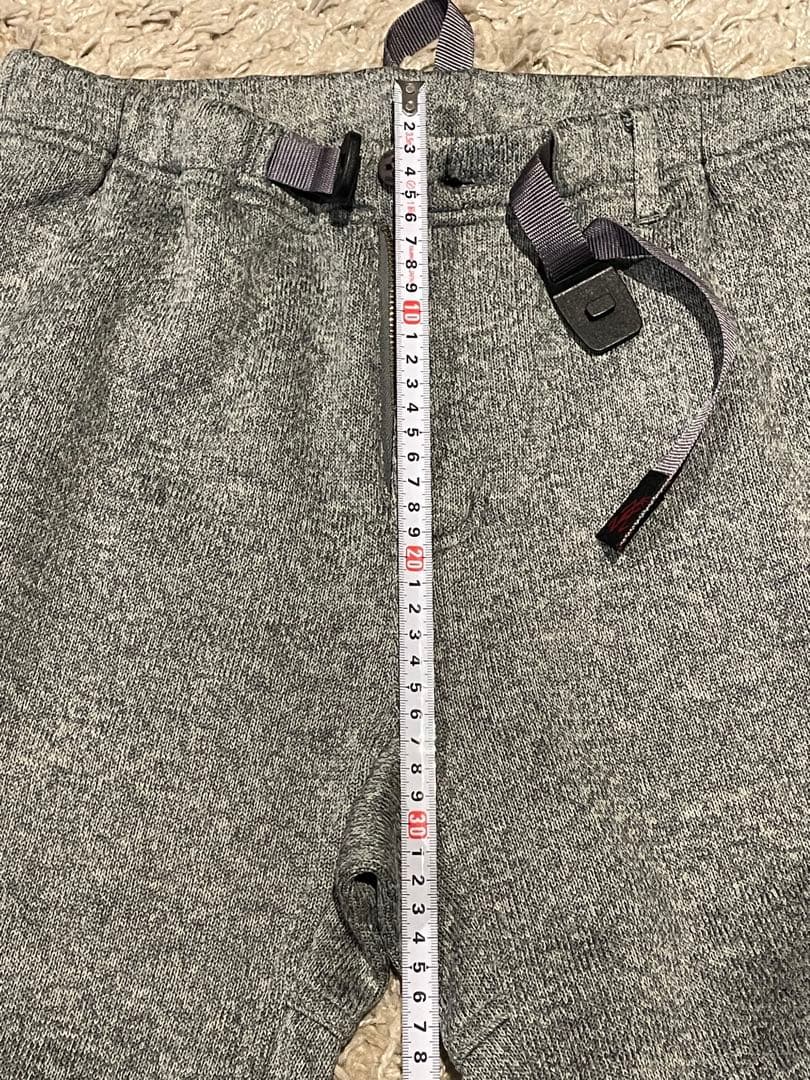 極美品　GRAMICCI グラミチ クライミングパンツ M グレージョガーパンツ
