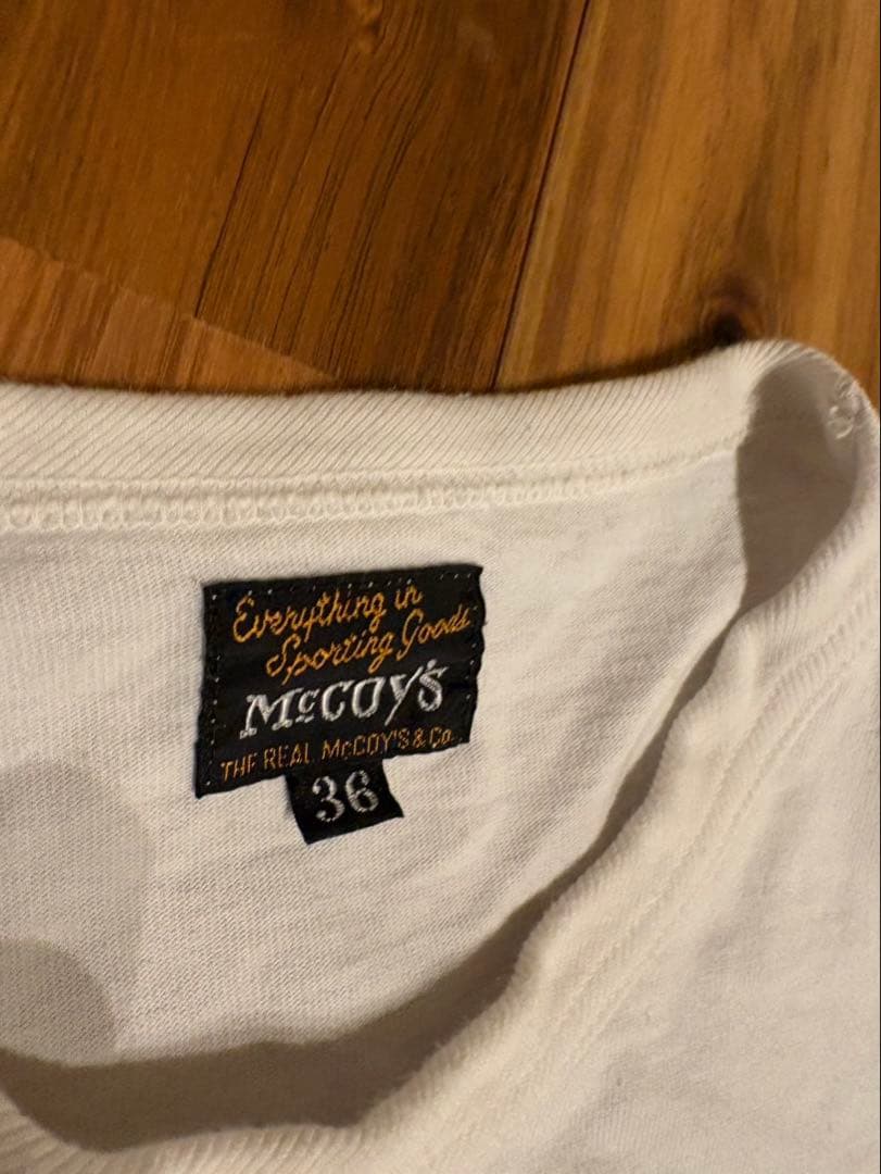 特別価格　最終値下げTHE REAL McCOY'S Tシャツ 36 3枚セット