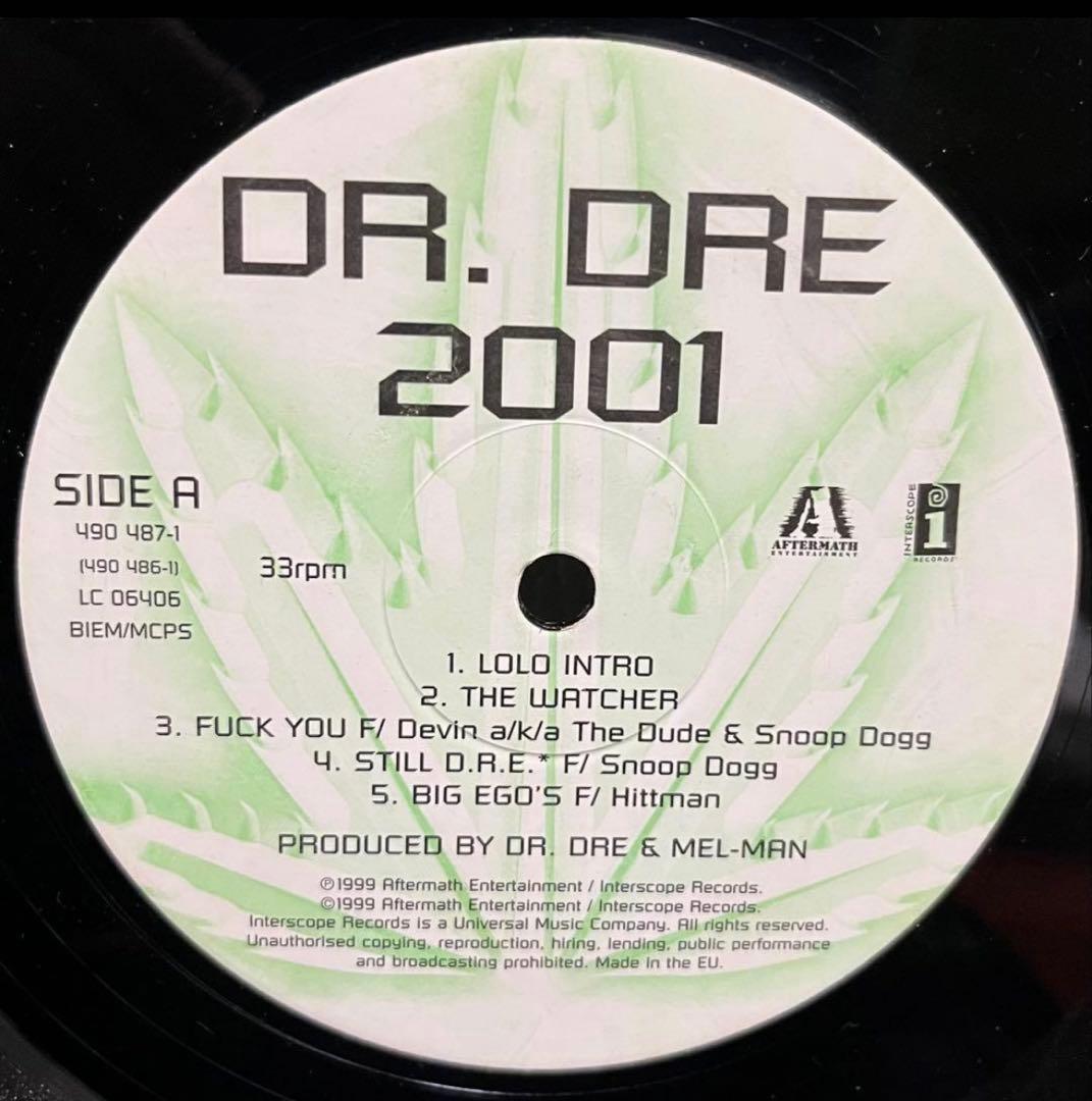 DR. DRE / 2001 レコード ヒップホップ HIPHOP 名盤