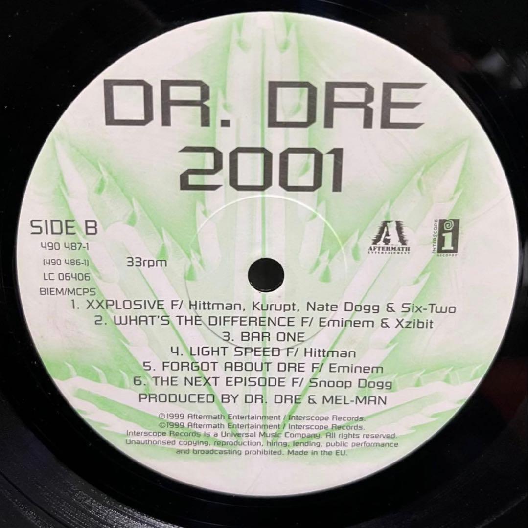 DR. DRE / 2001 レコード ヒップホップ HIPHOP 名盤