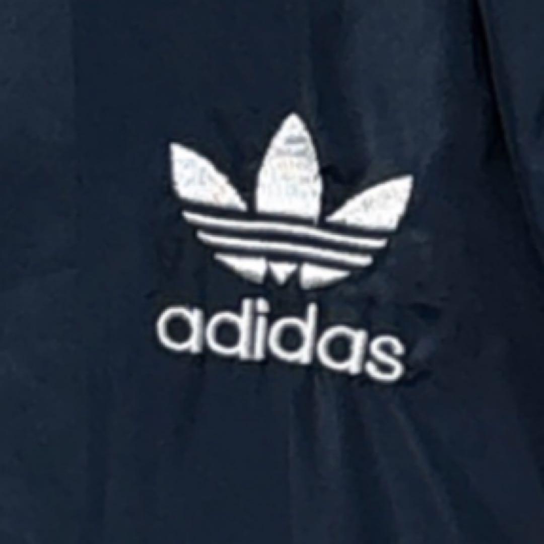 美品 adidas originals ナイロンジャケット パーカー 刺繍