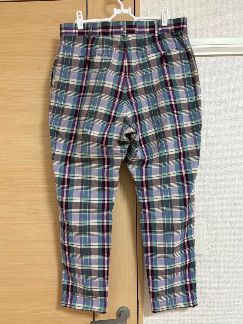phenomenon フェノメノン サルエル チェック パンツ