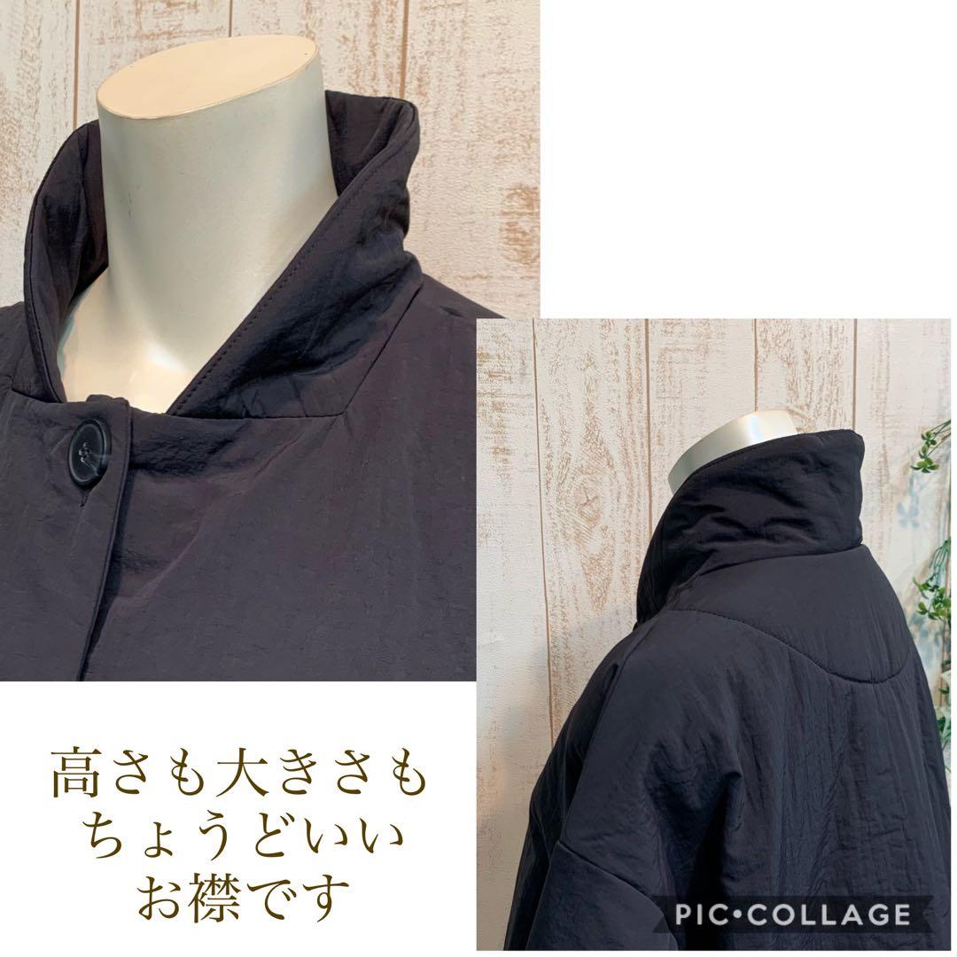 906 新品 夢地哉mujiyaムジヤ 暖かく軽いロングジャケットコート