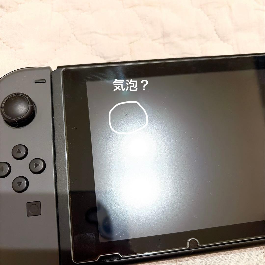 Nintendo Switch スウィッチ 本体 グレー ケース付き