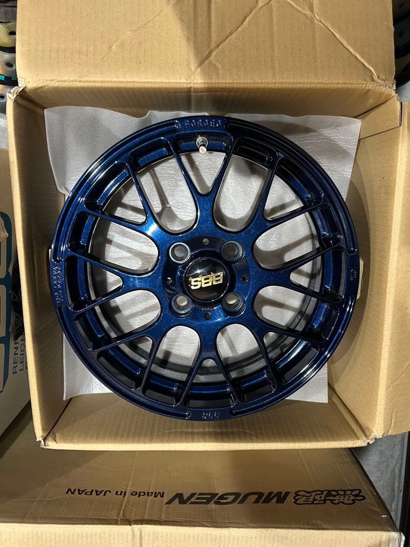 S660用　BBS RP 前後セット　15.16インチ　ネイビーブルー（NB)