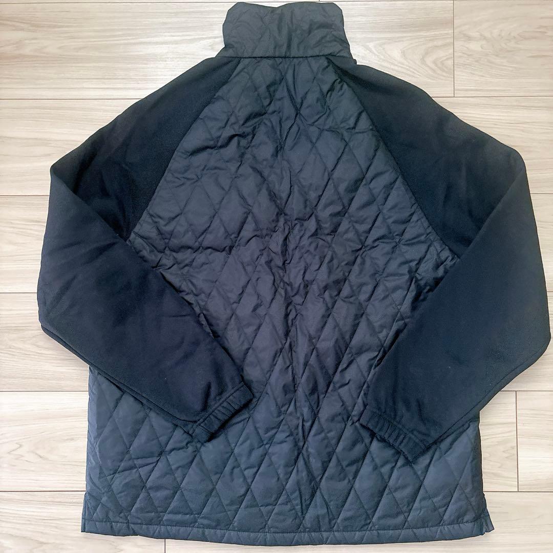 最終値下げ！【美品】アディダス キルティング セットアップ ハーフジップ 黒