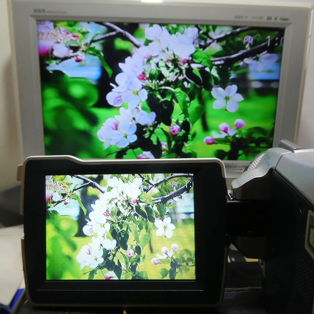 動作品ソニー DCR-TRV27 Mini DVビデオカメラDVDダビングに最適
