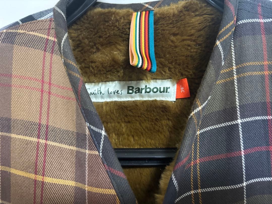 Paul Smith × Barbour コラボチェックベスト