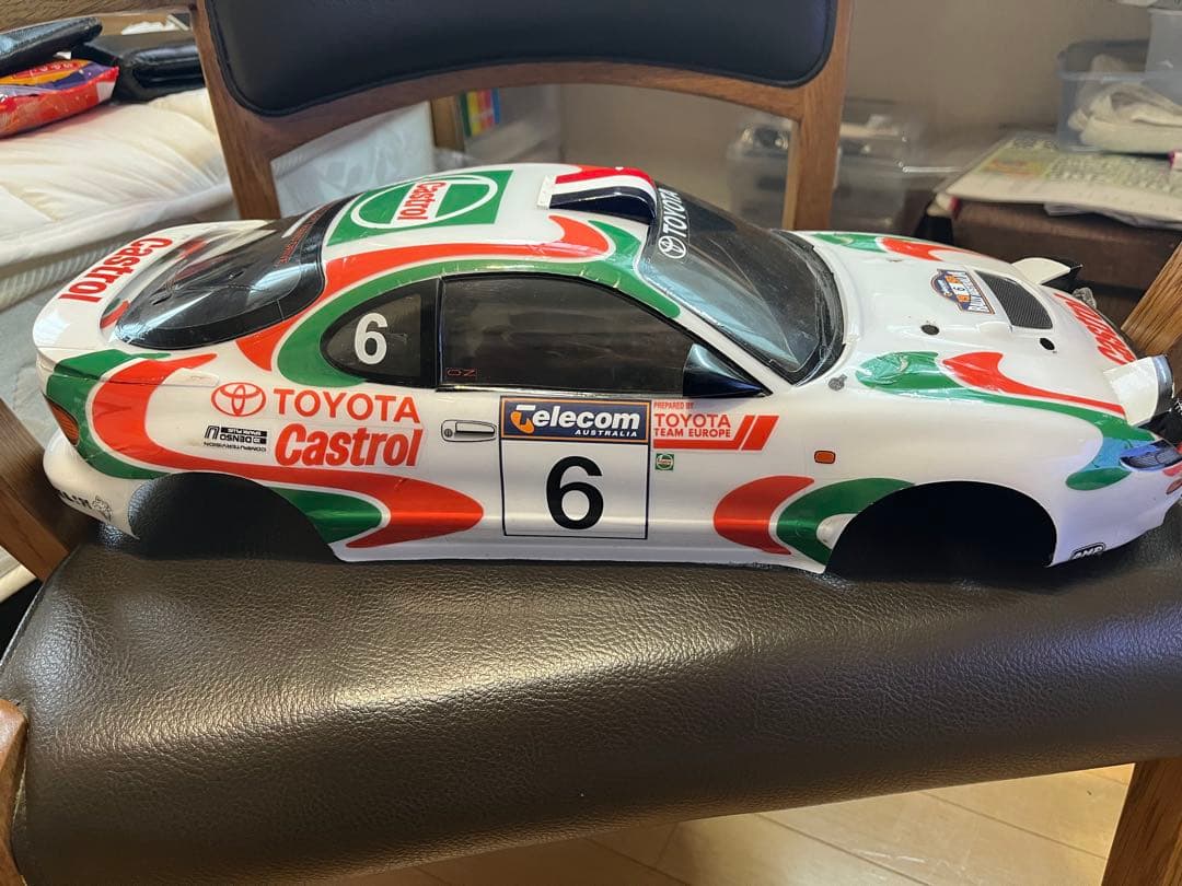 トヨタ カストロール　セリカ　ラジコン　ボディ　1/10 ラリー