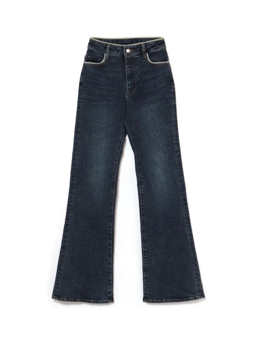 【24時間以内発送】andmary Heart stitch denim