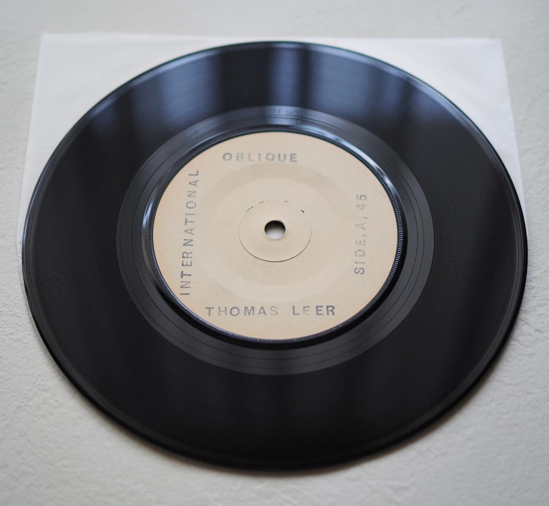 Thomas Leer　New Wave　7インチレコード　UK　英国