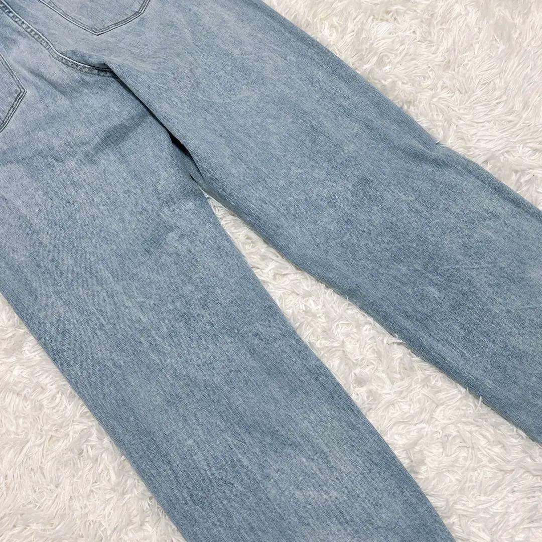 YANUK ヤヌーク JOAN ルーズストレートデニム　25