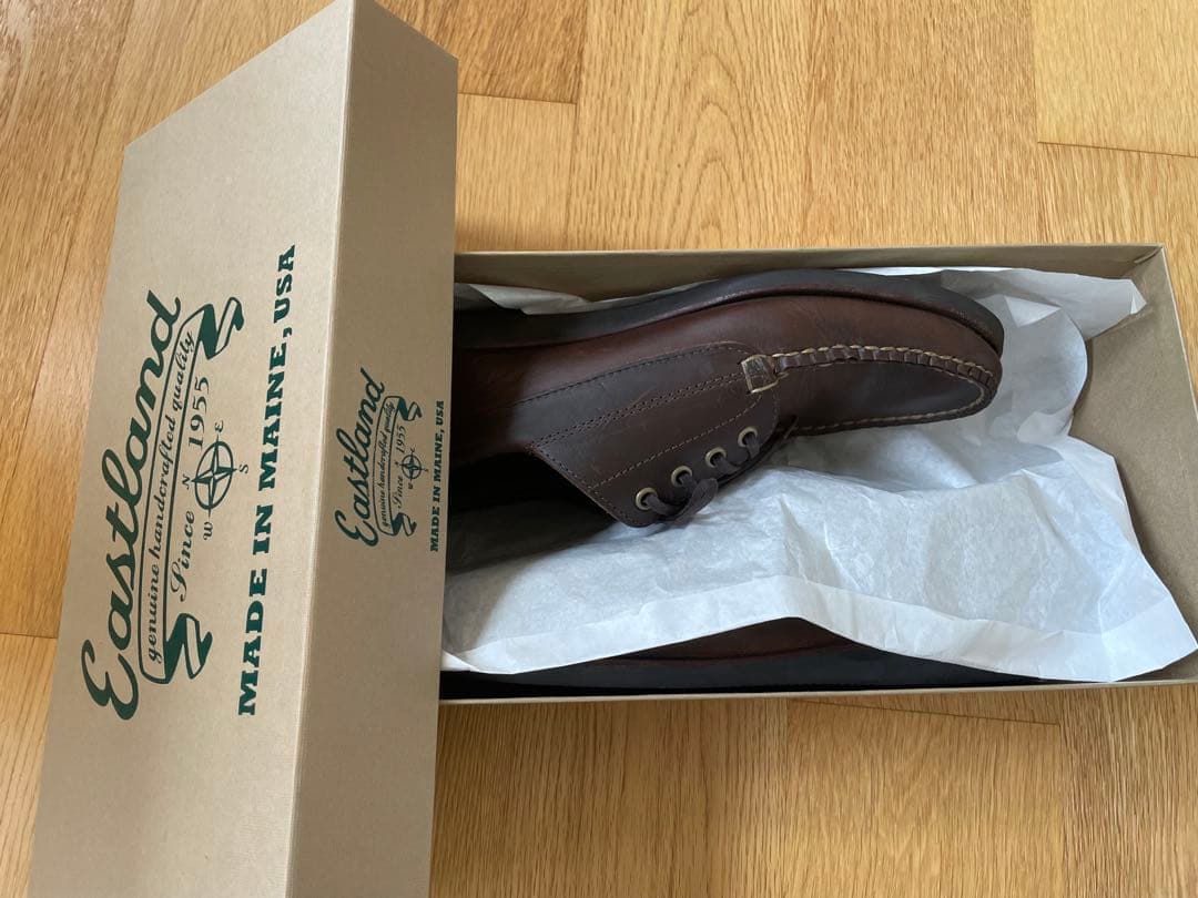 イーストランド　モカシンシューズ　FALMOUTH USA BROWN