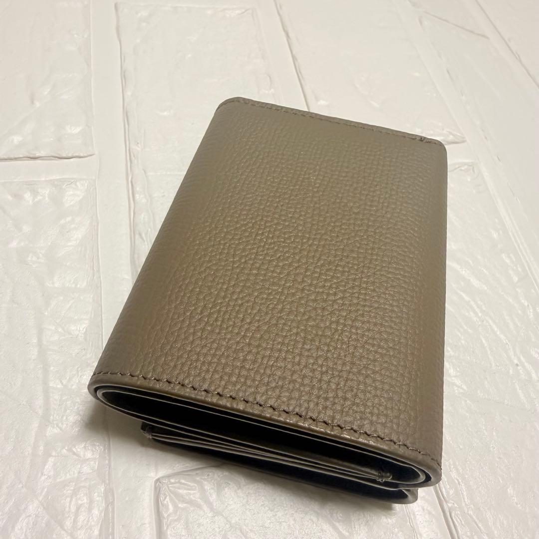 LOEWE ロエベ　アナグラム トライフォールド ウォレット　トープ
