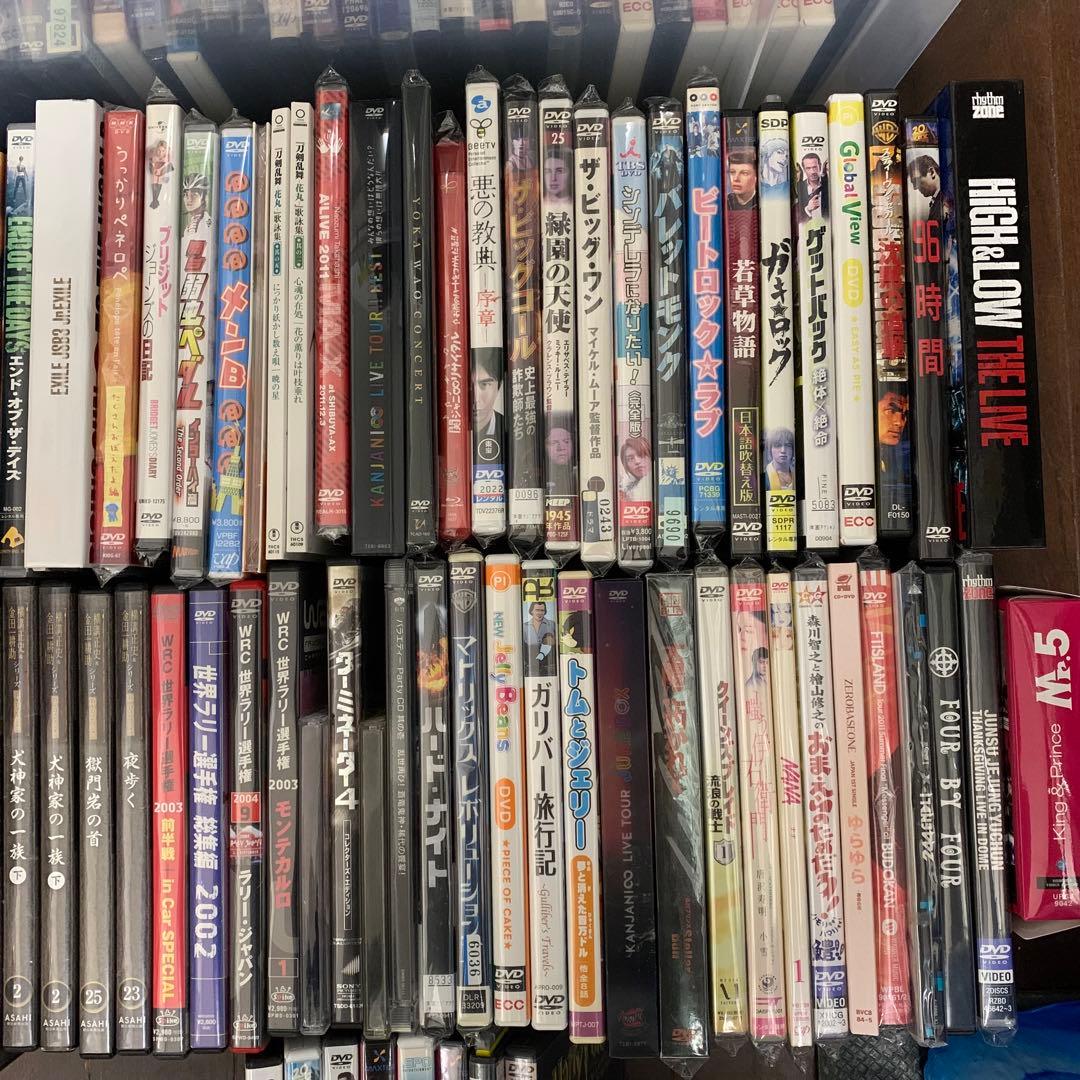 DVD 大量　まとめ売り　洋画　邦画　アニメ　LIVE ライブ　120本セット