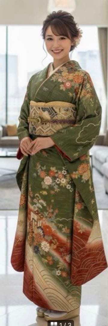 振袖のみ✨　長襦袢セット、フルセット変更可能✨