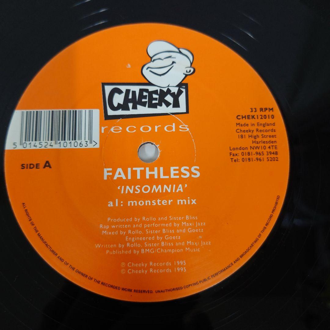 CHEEKY レコード　FAITHLESS