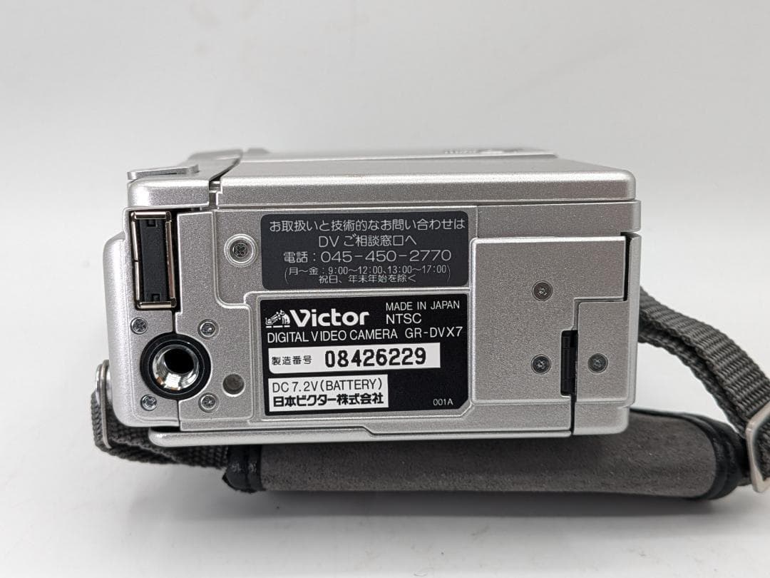 【きれいに撮影可】Victor MiniDVカメラ GR-DVX7