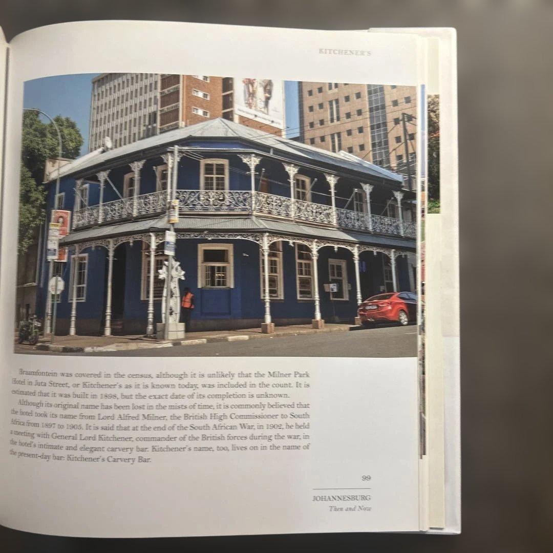 洋書 JOHANNESBURG Then and Now