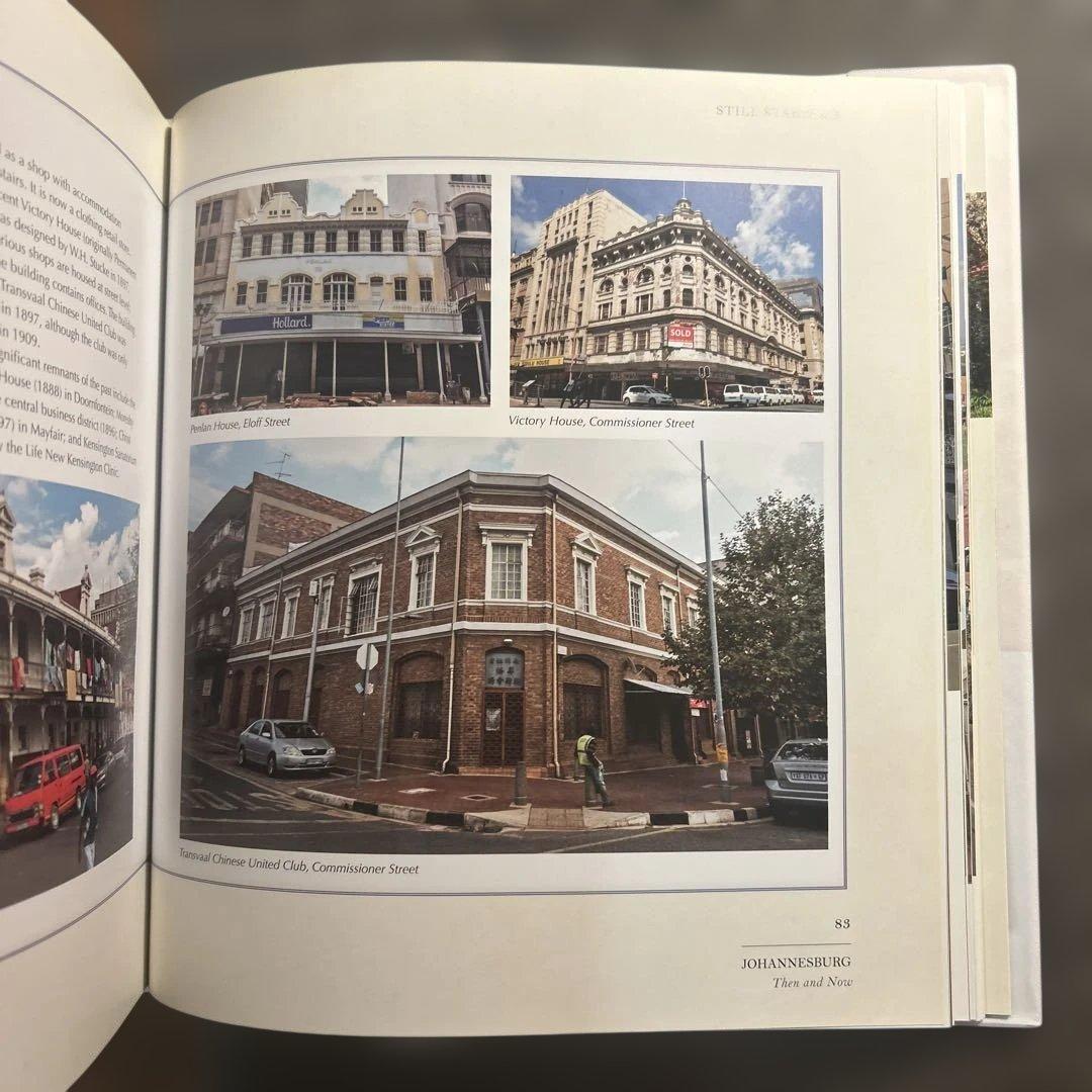 洋書 JOHANNESBURG Then and Now