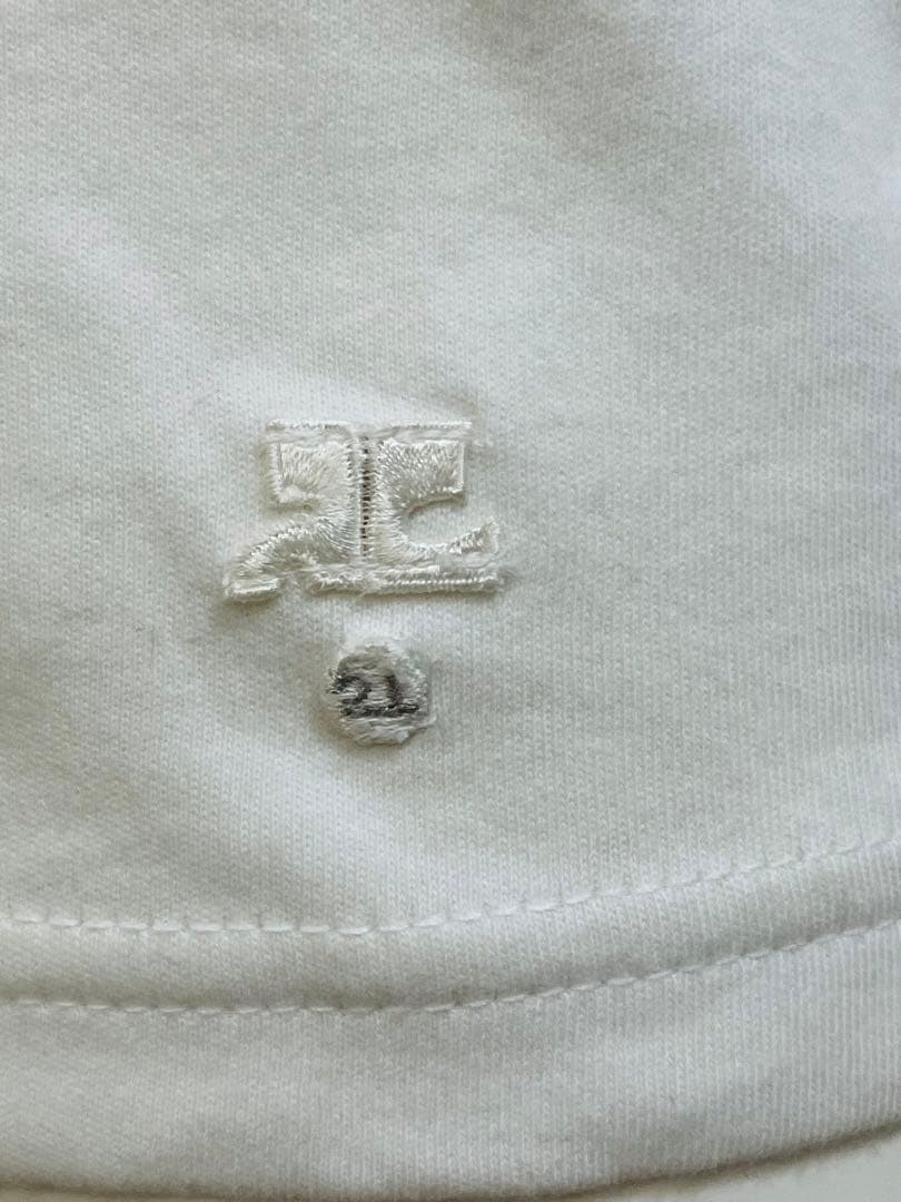 希少　美品　クレージュ　Courreges ロゴ　M ビスチェ　キャミソール