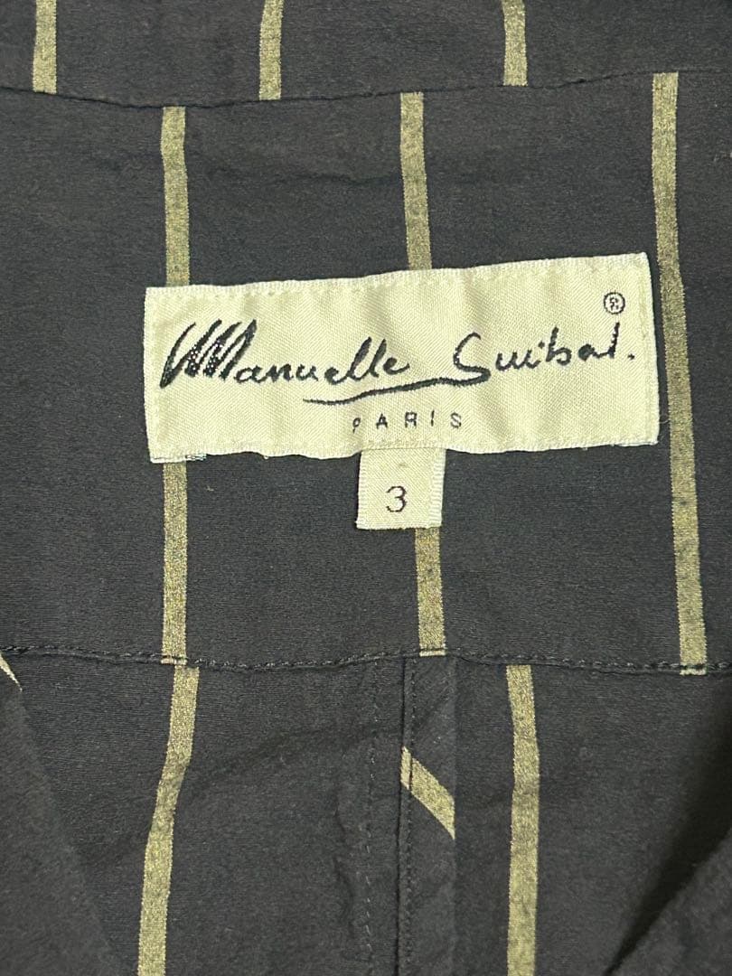 【極美品】Manuelle guibal ストライプ ジャケット フランス製 ３