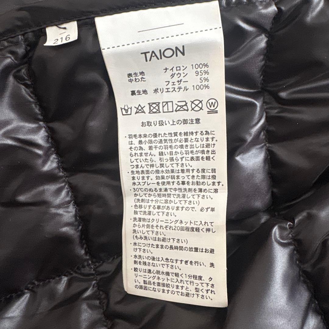 美品TAION×collex モッズコート ダウンライナー付 ブラック 3WAY