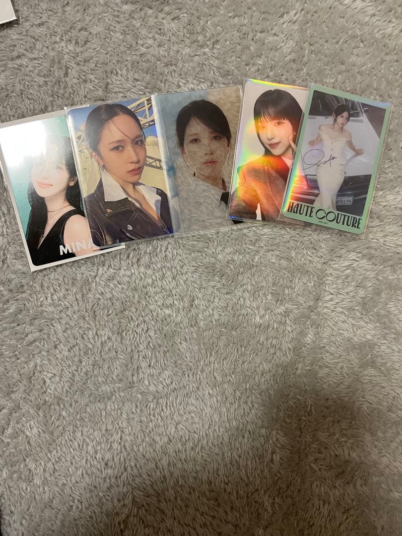 twice 引退品