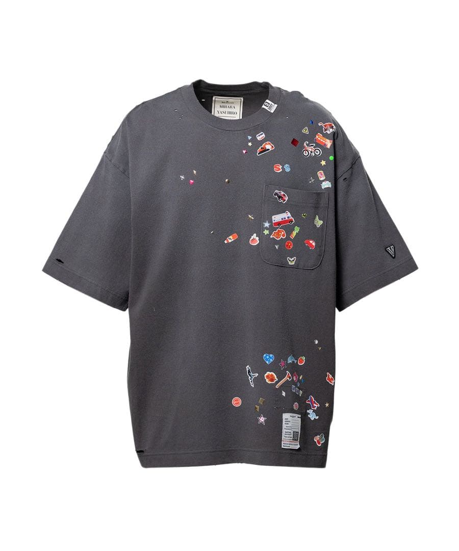 【Size44】Kids Sticker Printed Tシャツ