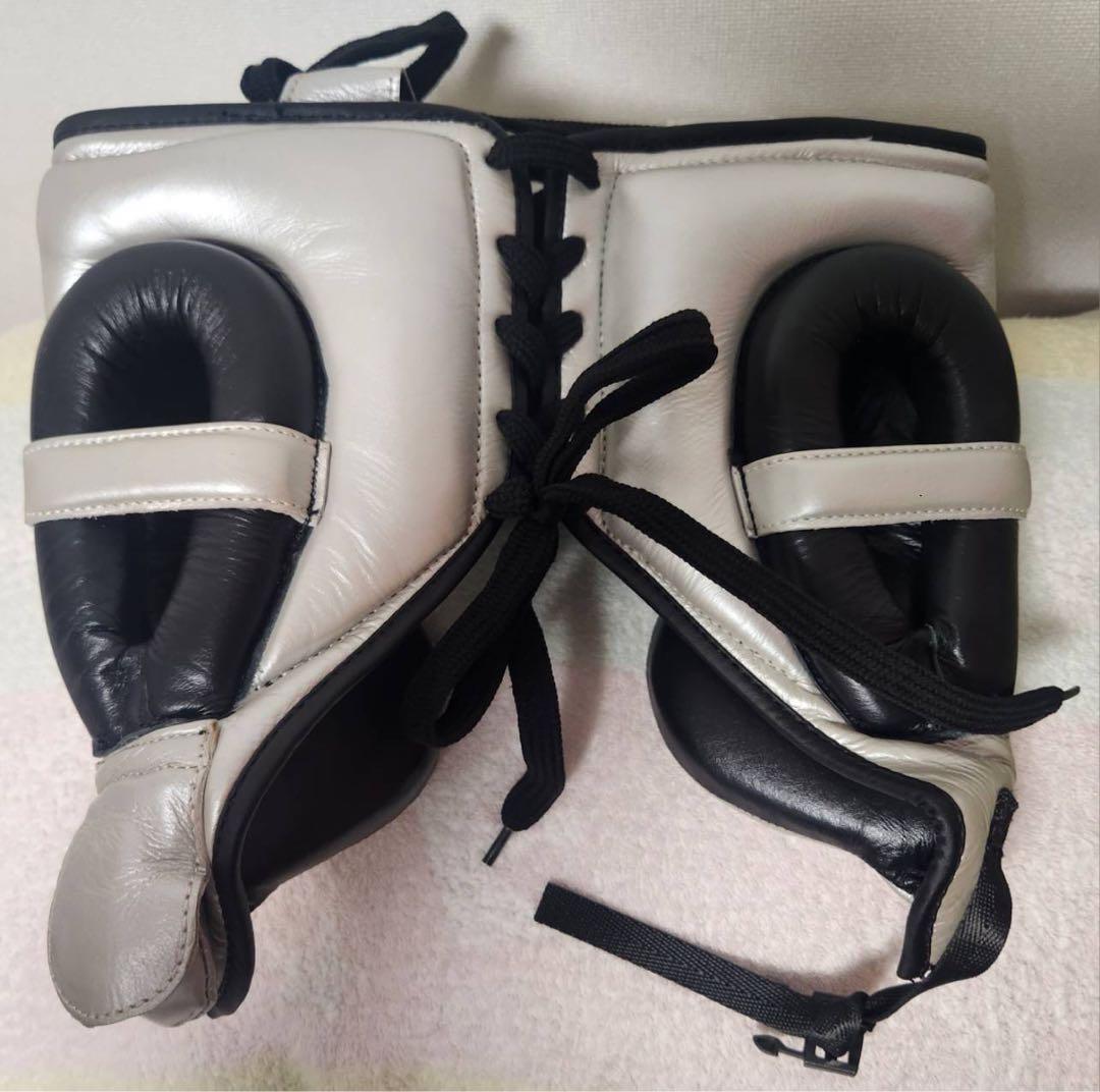 PRIZE RING プロフェッショナルヘッドギア シルバー　Lサイズ