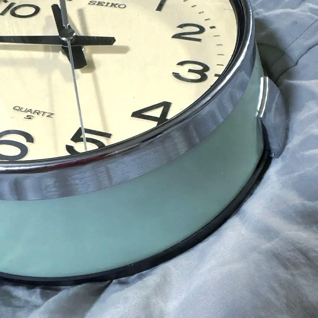 SEIKO クオーツ掛時計 ブルー 船舶時計 セイコー D&DEPARTMENT
