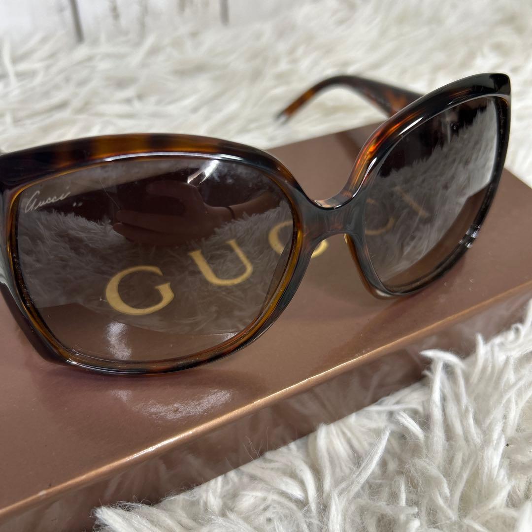GUCCI 鼈甲　サングラス　インターロッキング　GG 眼鏡