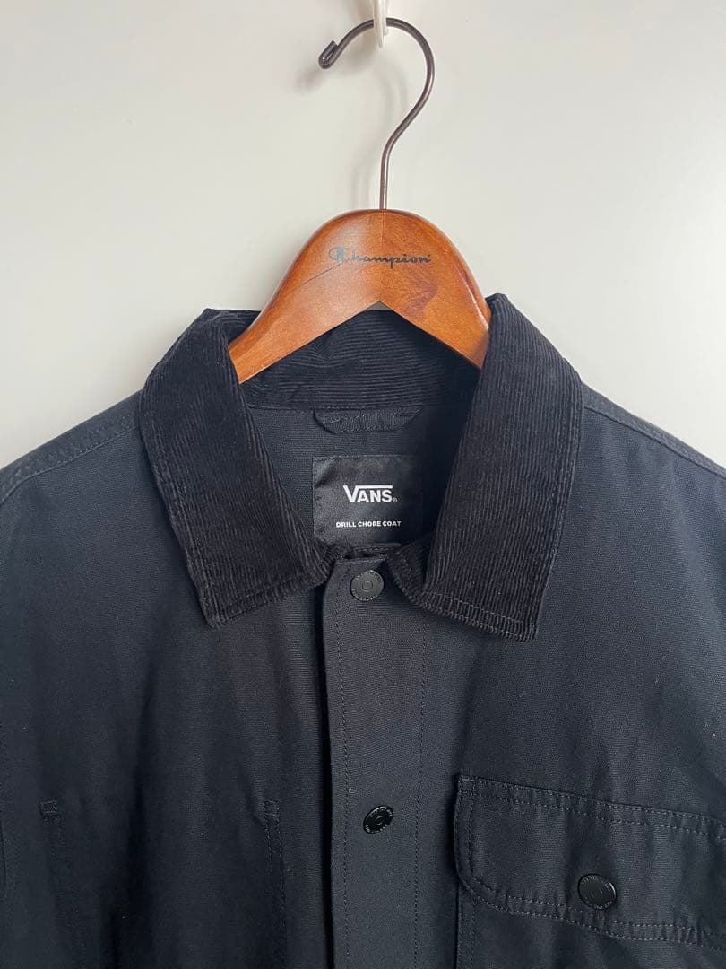 【極美品】VANS DRILL CHORE COAT ドリルチョアコート　BK