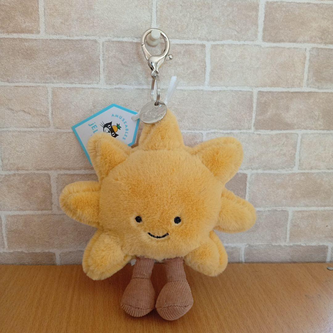  sun bagcharｍ ジェリーキャット　太陽のキーホルダー
