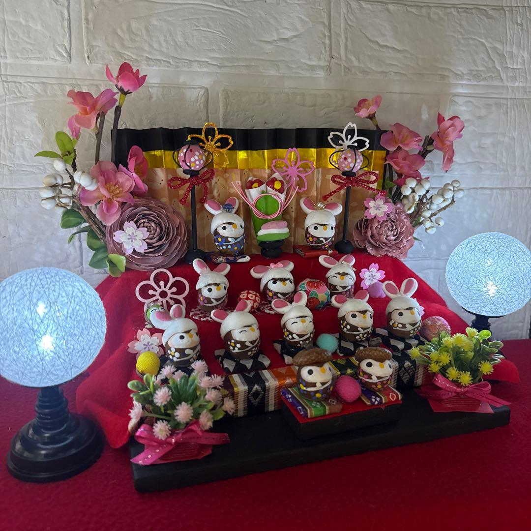 どんぐりアート♡春のオブジェオーダー一式♡