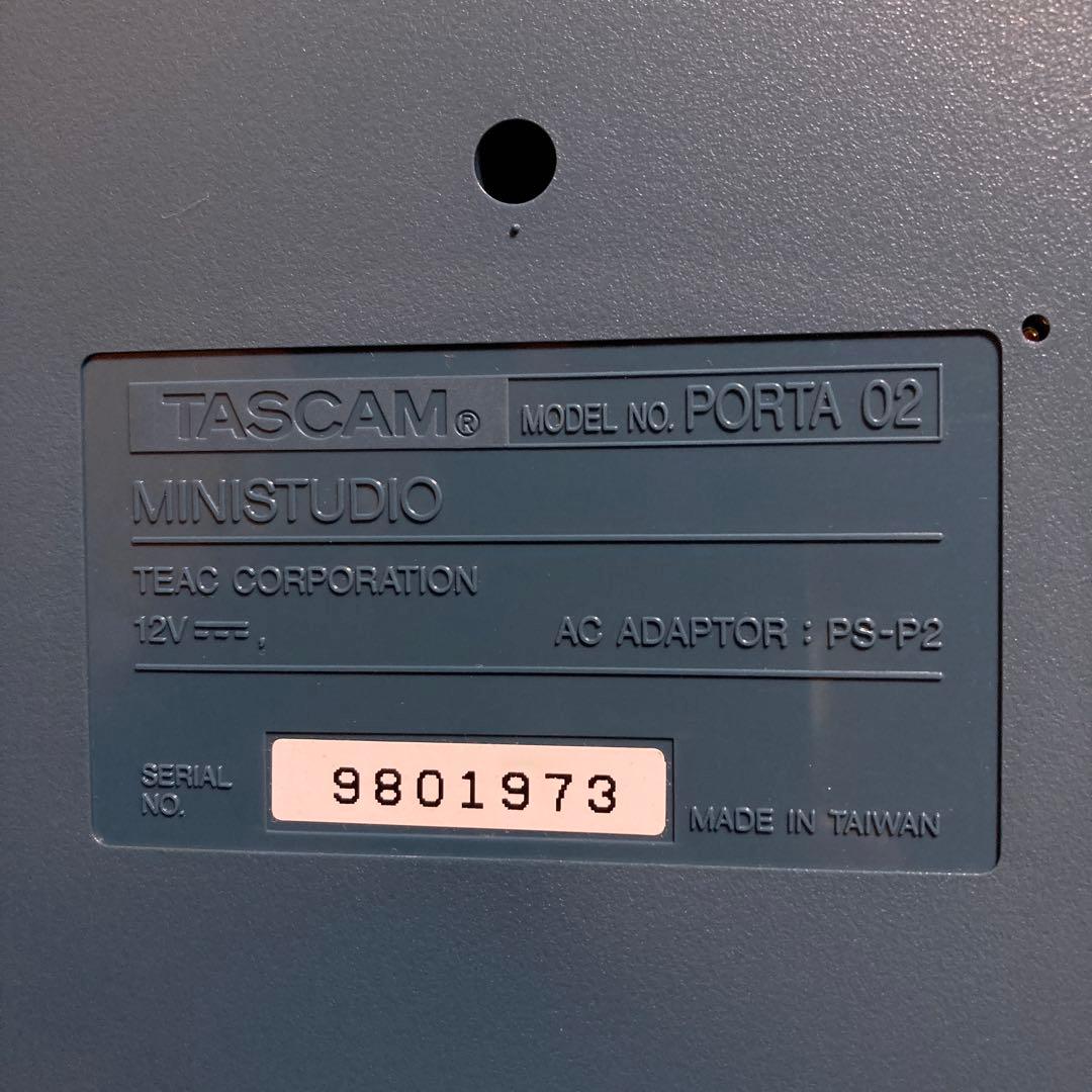 TASCAM MINISTUDIO PORTA02 カセットMTR　動作未確認