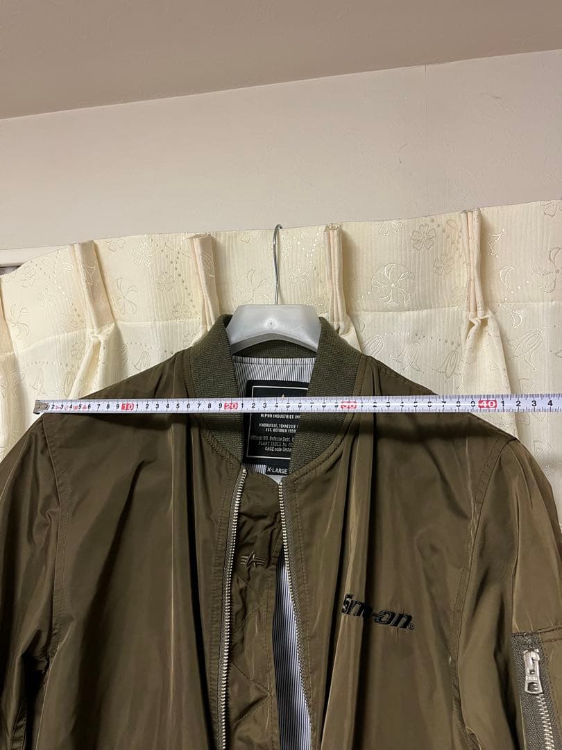 ALPHA INDUSTRIES INC製　スナップオンMA-1