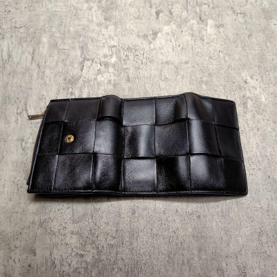【極美品✨️】BOTTEGA VENETA　3つ折り財布　カセット　ボッテガ
