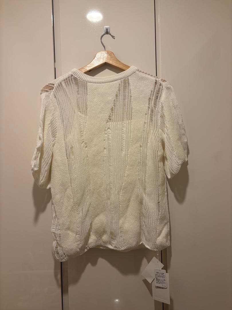 【新品】AMERI GLOVE SET KNIT TOP サマーニット