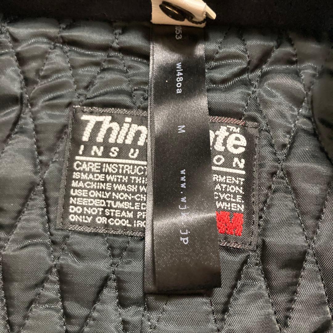 新品 wjk Thinsulate ダッフルコート ネイビー キルティング