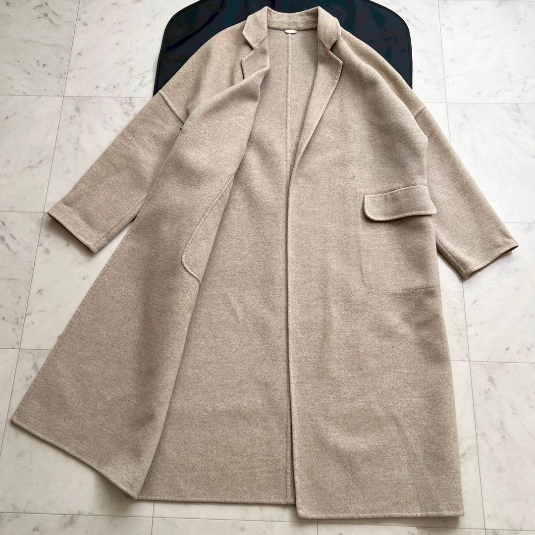 Deuxieme Classe Victorianリバーコート ライトベージュ