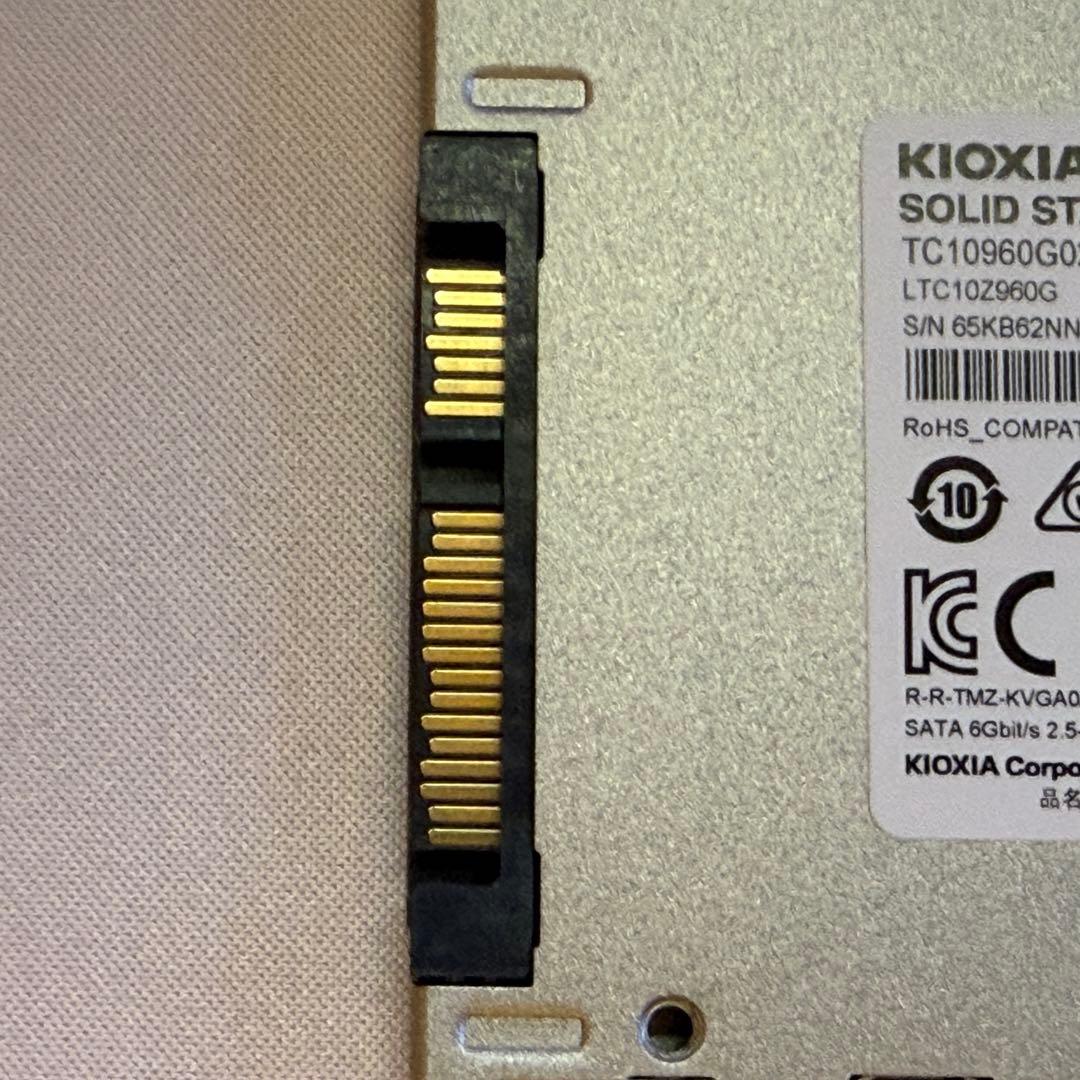 KIOXIA EXCERIA 960GB SATA SSD 2.5インチ
