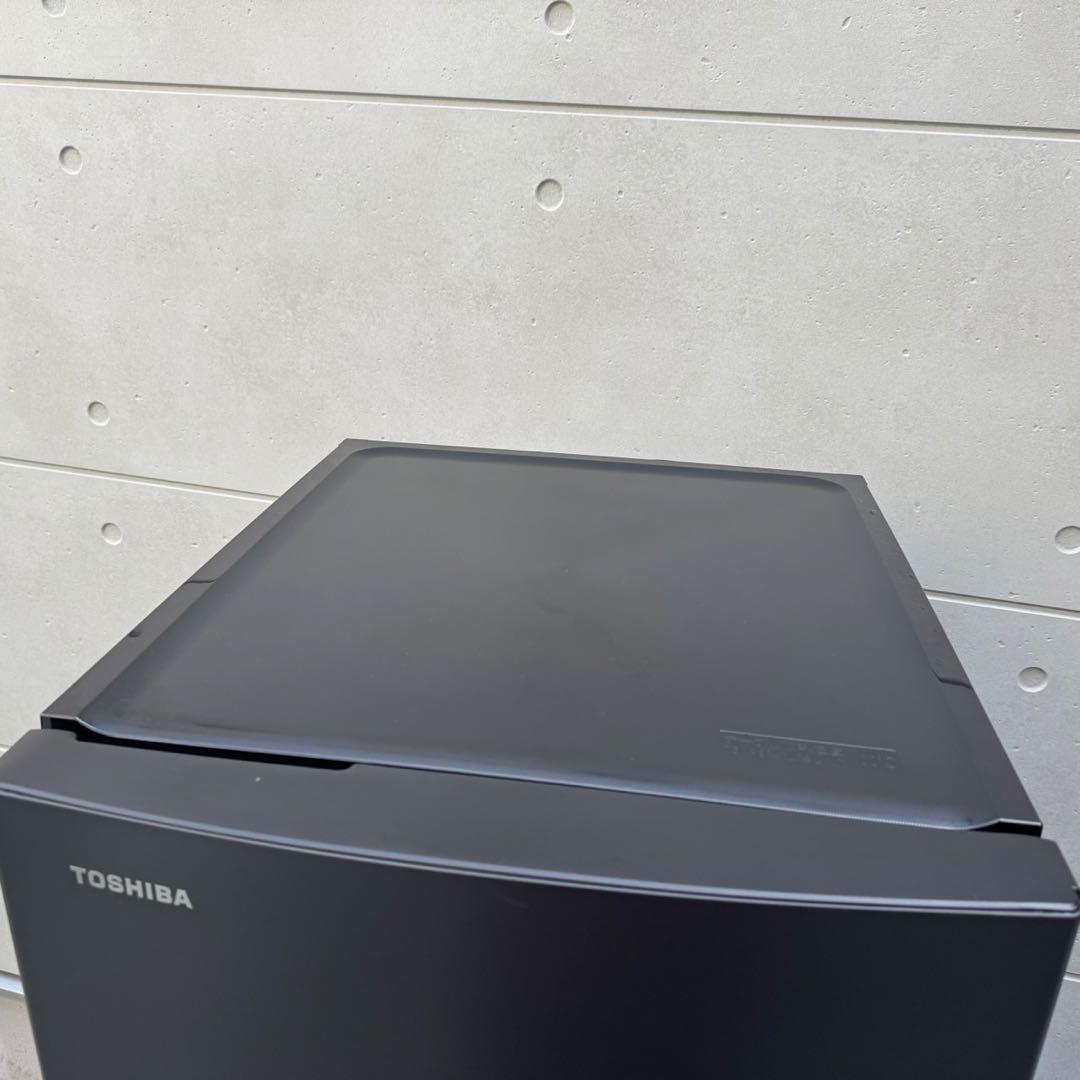217⭐️2025年製★ほぼ新品★東芝　冷蔵庫　マットブラウン　黒　一人暮らし