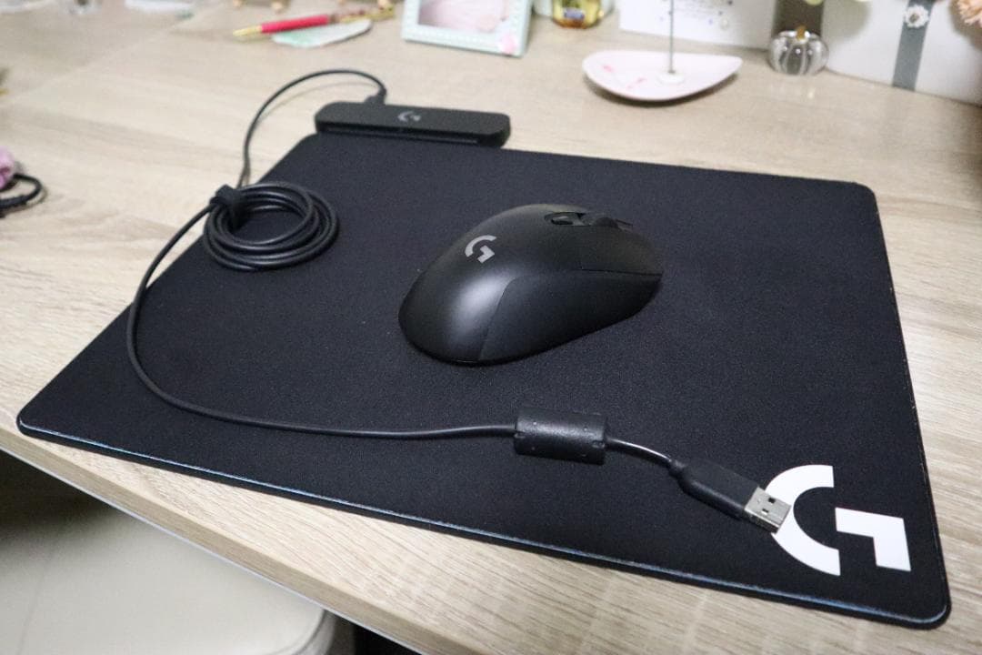 G703 +POWERPLAY ワイヤレス 充電 対応マウス&マウスパッド
